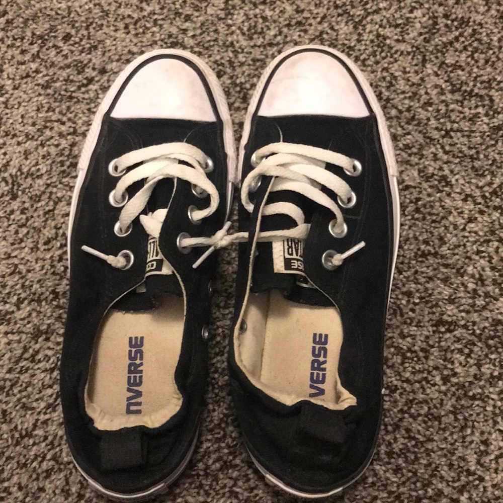 Black converse